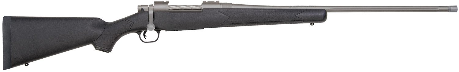 Mossberg Patriot Rifle 7mm Remington Magnum 24" Barrel Black Stock Finish - Mossberg - 7mm Rem Mag