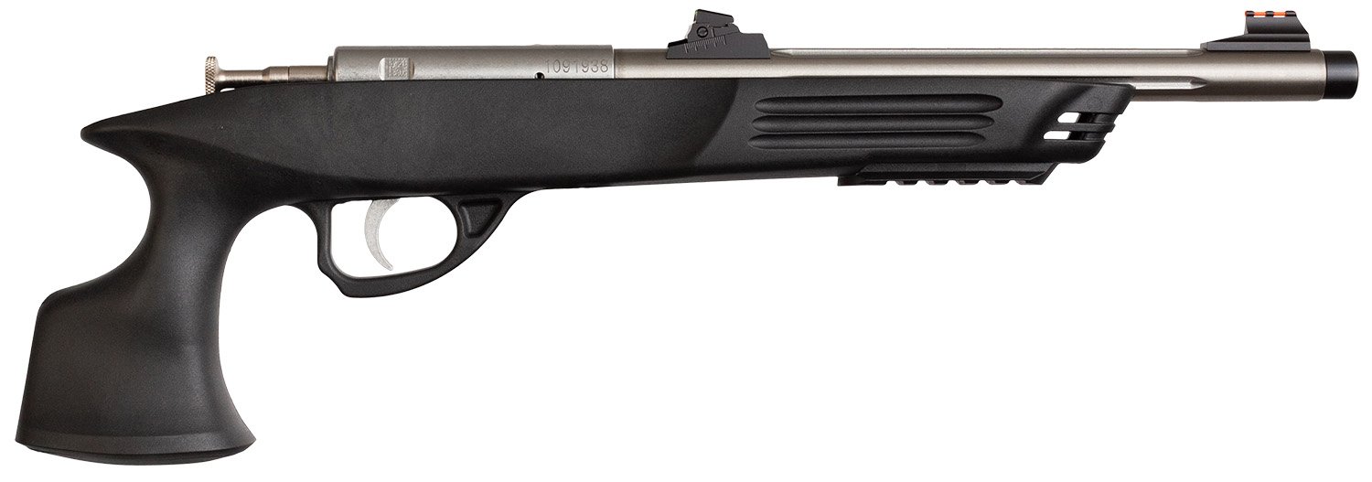 Crickett KSA796 Hunter Adult 22 WMR 9" Threaded Barrel Black Grips