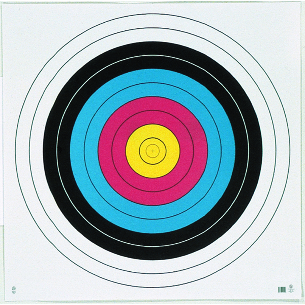 Buy Maple Leaf TA80 Target Face 80cm 10-Ring 25 Pack 100lb Tag Stock online