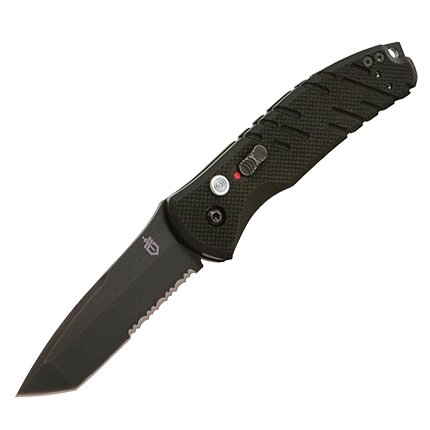 Gerber Propel Auto 420C Blade Black G-10 Handle - Model 30-000842