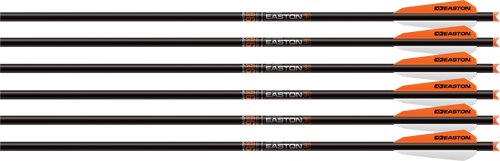 Buy Easton 630075 XBow Bolt 9mm Carbon 22" with 3" Vanes Half Moon 6-Pack online