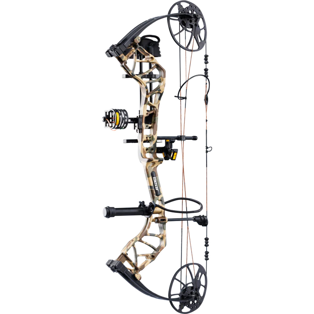 Bear AV54A230F7R Legit MAXX RTH Bow 10-70 lbs Camo/Black 30" Axle - Bear Archery