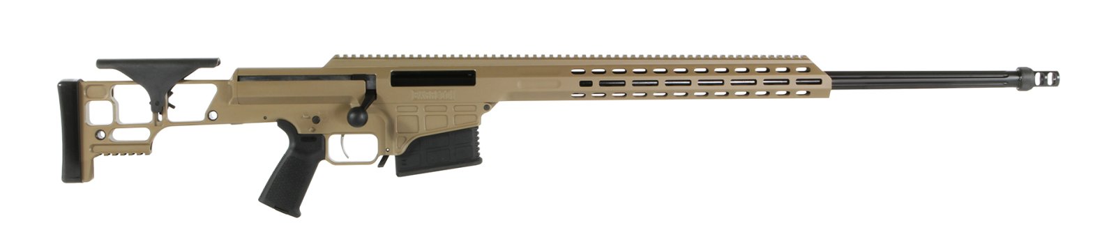 Barrett 18521 MRAD 6.5 Creedmoor 24" FDE Bolt Rifle - Barrett - 6.5 Creedmoor