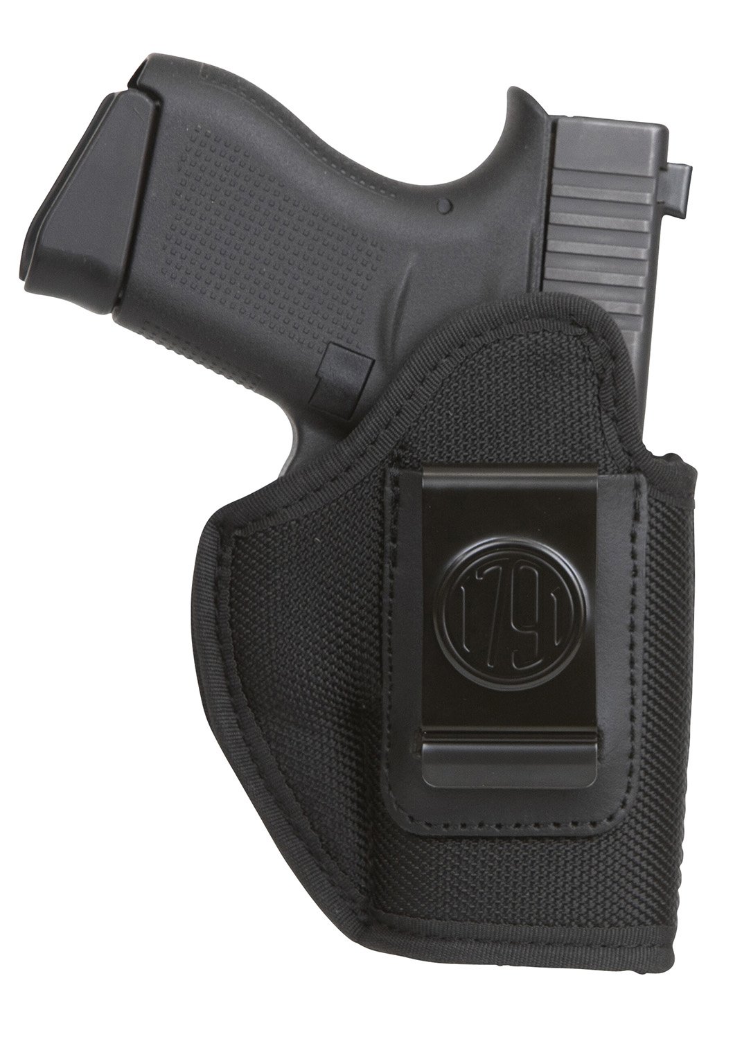 1791 Gunleather Pniwb3blkl Premium Nylon Iwb Size - 1791 Gunleather - BLACK