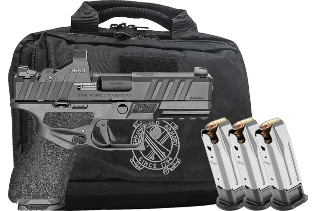 Springfield Echelon Alpha 4.0 Compact 9mm 4 In Black Optics-Ready 10-Round - Springfield Armory - 9mm Luger for sale at TheGunDock