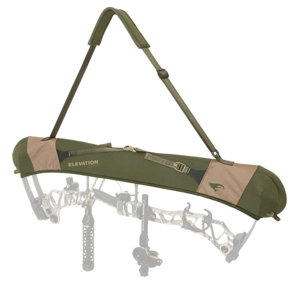 Elevation Quick Release Bow Sling 811314026958 Olive/Tan Neoprene 39" Max - Elevation