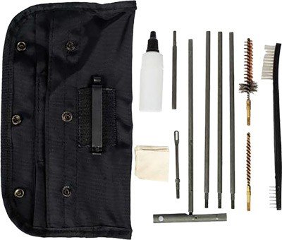 Tac Shield 03960 AR-15/M16 GI Field Cleaning Kit 5.56/.223 Black Pouch