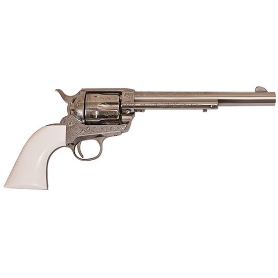 Buy Cimarron PP415LNI 45LC 7.50In 6rd Engraved Nickel Ivory online