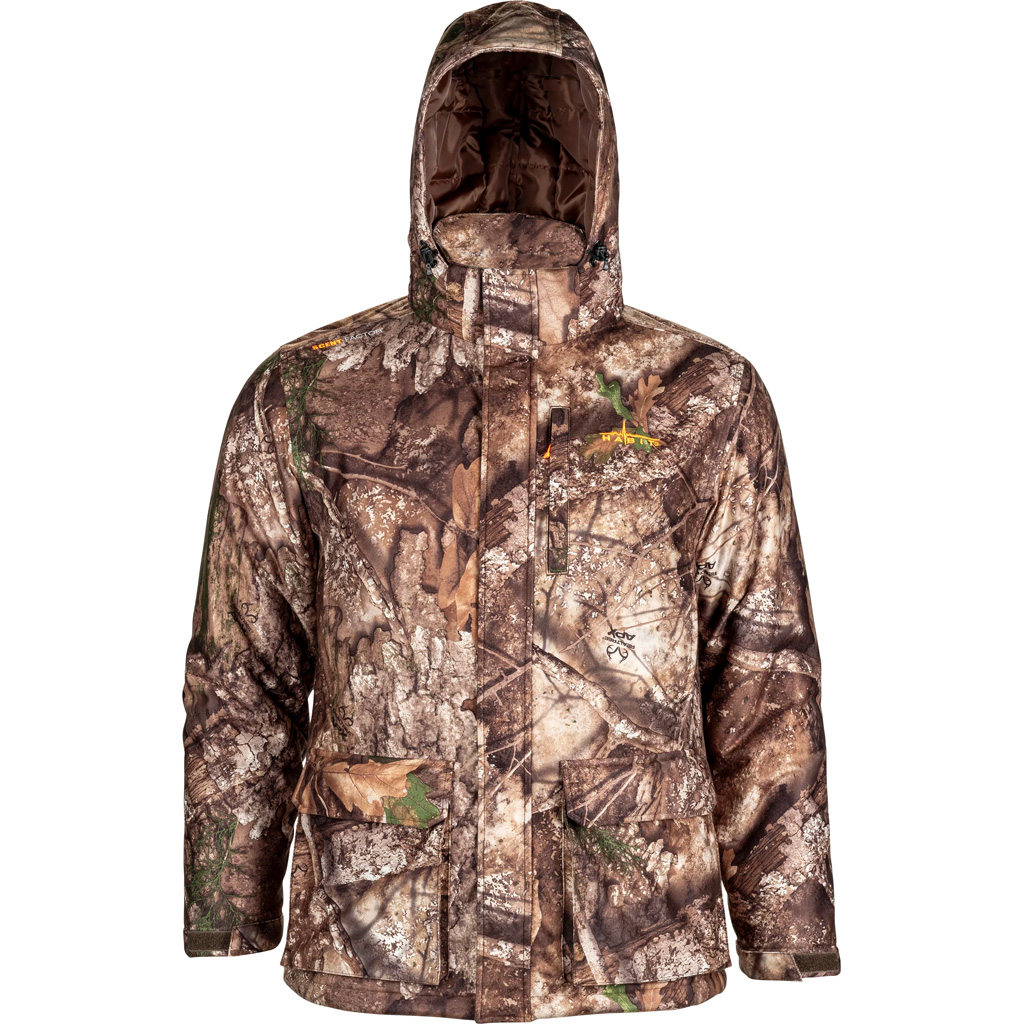 Habit WJ10010-R-8-6-L-8P9 Men's Cedar Branch Insulated Parka L Realtree APX - Habit
