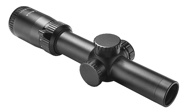 NcStar SEEFL1624G 1-6x24 LPV Scope Red/Green Reticle 30mm Black