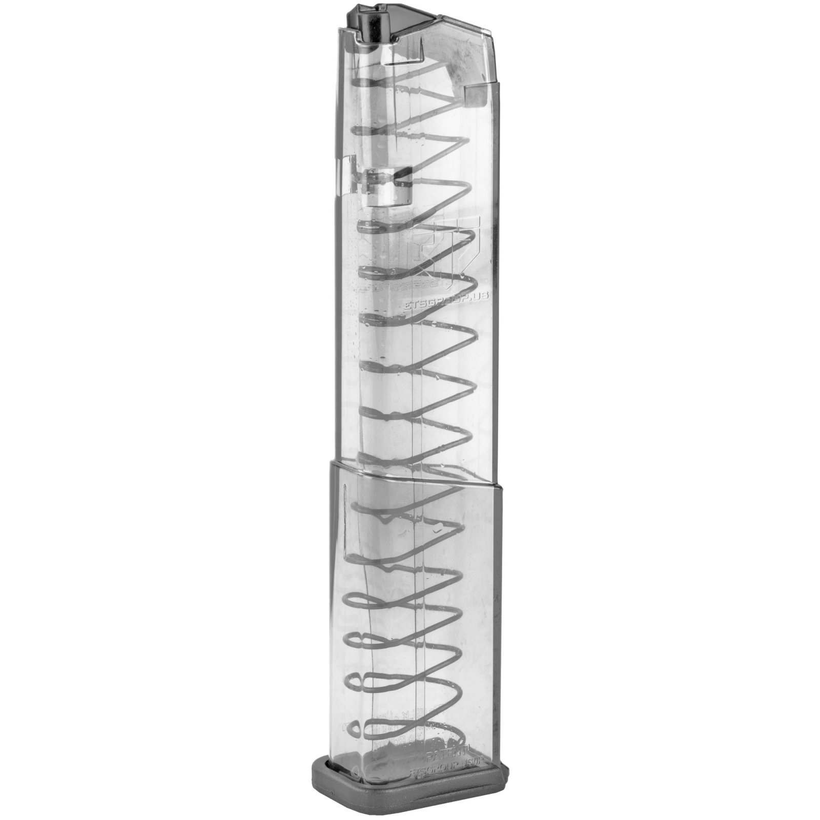 ETS Glock 43X/Glock 48 9mm 19 Round Magazine Clear