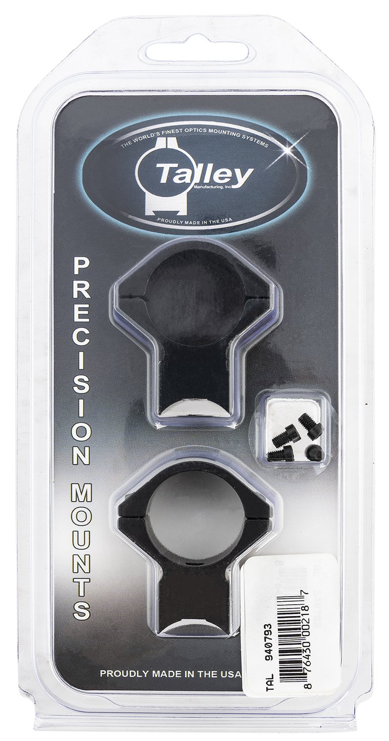 Buy Talley 940793 Scope Mount/Ring Combo 1" Tube Medium Black Aluminum online