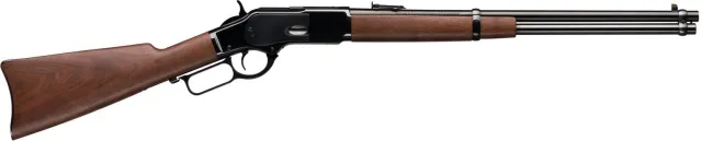 Winchester Guns 534255137 Model 1873 Carbine 38 Special, 357 Mag 10+1 Cap 20" Brushed Polish Blued Rec/Barrel Satin Oiled Walnut Fixed Straight Stock Right Hand (Full Size)