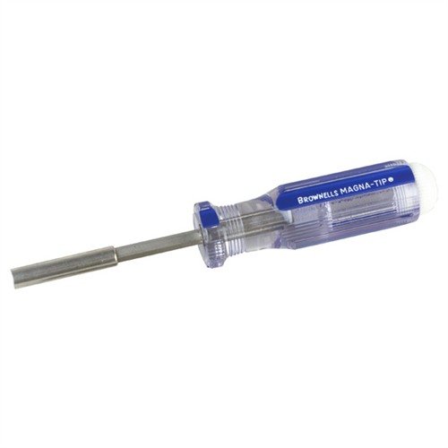 Brownells MAGNA-TIP #84 HOLLOW HANDLE 1.25" DIAMETER X 8" LONG BLUE - Brownells