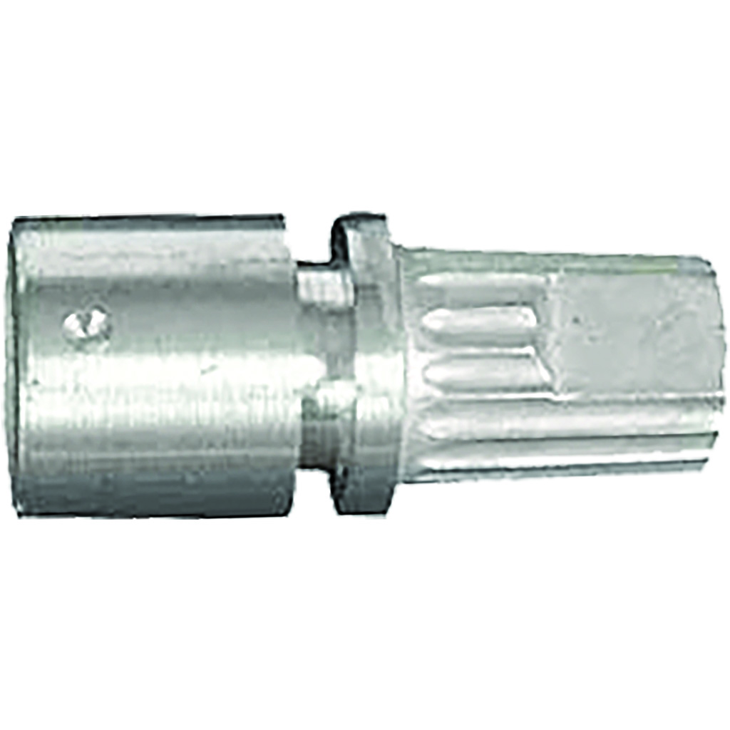 Bitzenburger Nock Receiver Straight TM - Model 3006, Silver, Indexed at 120 Degrees for Cock Fletch Up or Down