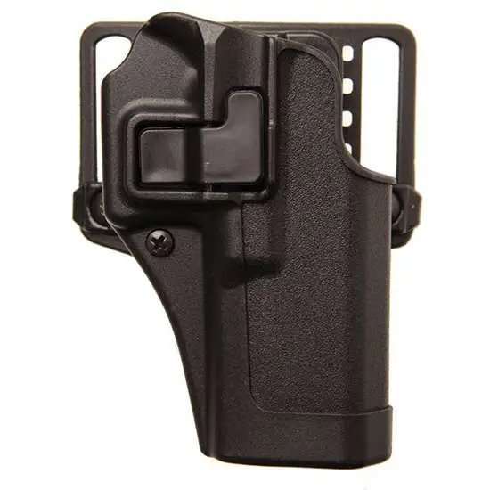 Blackhawk Serpa CQC Concealment Holster, Right Hand, Matte Black, Carbon Fiber, S&W M&P 9/40, Rapid Draw Design - Blackhawk - MATTE BLACK