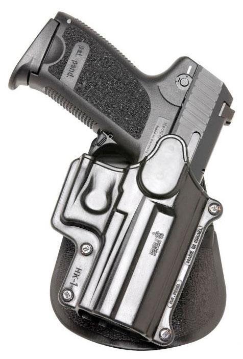 Fobus HK1 Paddle Holster Right Hand Black for HK USP Compact 9/40/45