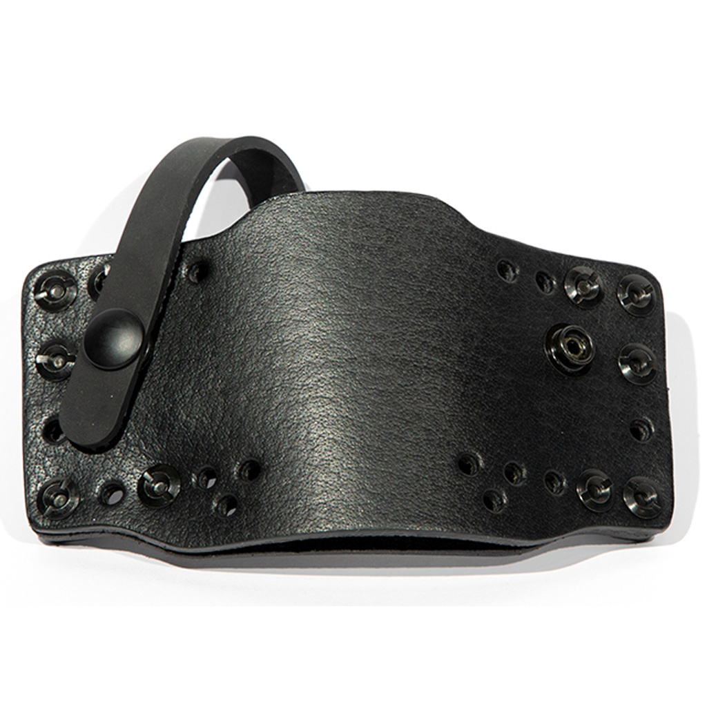 Limbsaver 12563 Cross-Tech Leather Holster Black Clip-On w/ Strap