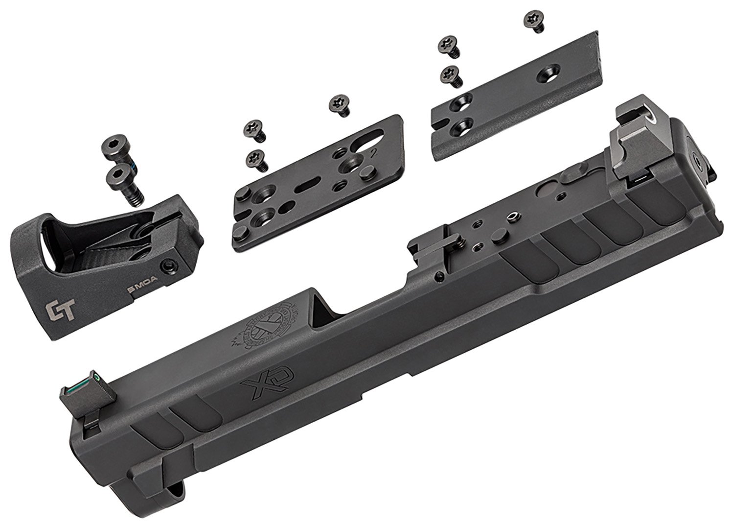Springfield XD4903 9mm Slide Assembly 4 in Black Steel OSP Action - Springfield Armory - XD
