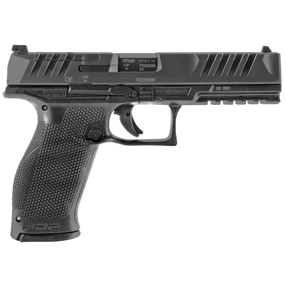 Walther PDP 9MM Luger 5 in Black 18 Round Capacity Performance Duty Trigger - Walther - 9mm