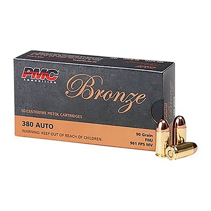PMC 380A-BP .380 Auto 90GR FMJ Ammo 300 Rounds Battle Pack - PMC - 380 AUTO