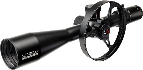 Sightron S6 66008 Scope 10-60x56 ED 34mm Side Wheel Illum MOA-2FT