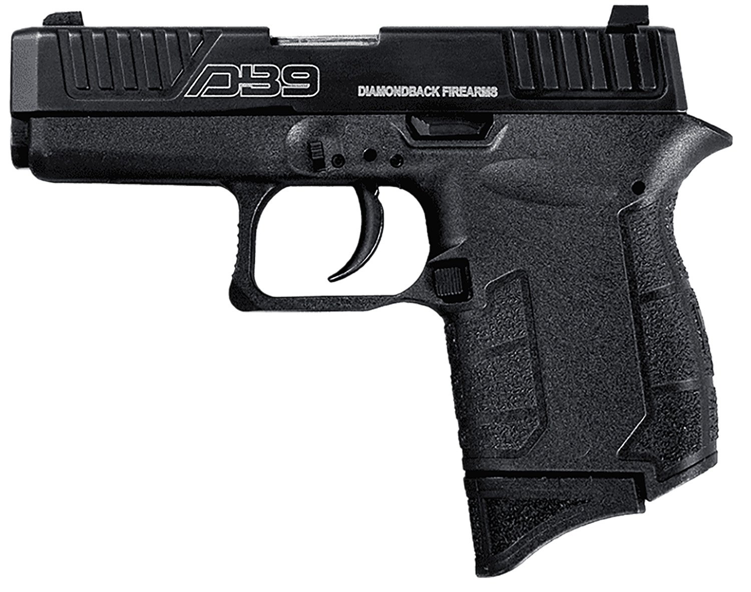 Diamondback DB9 9mm Pistol 3" Barrel Black