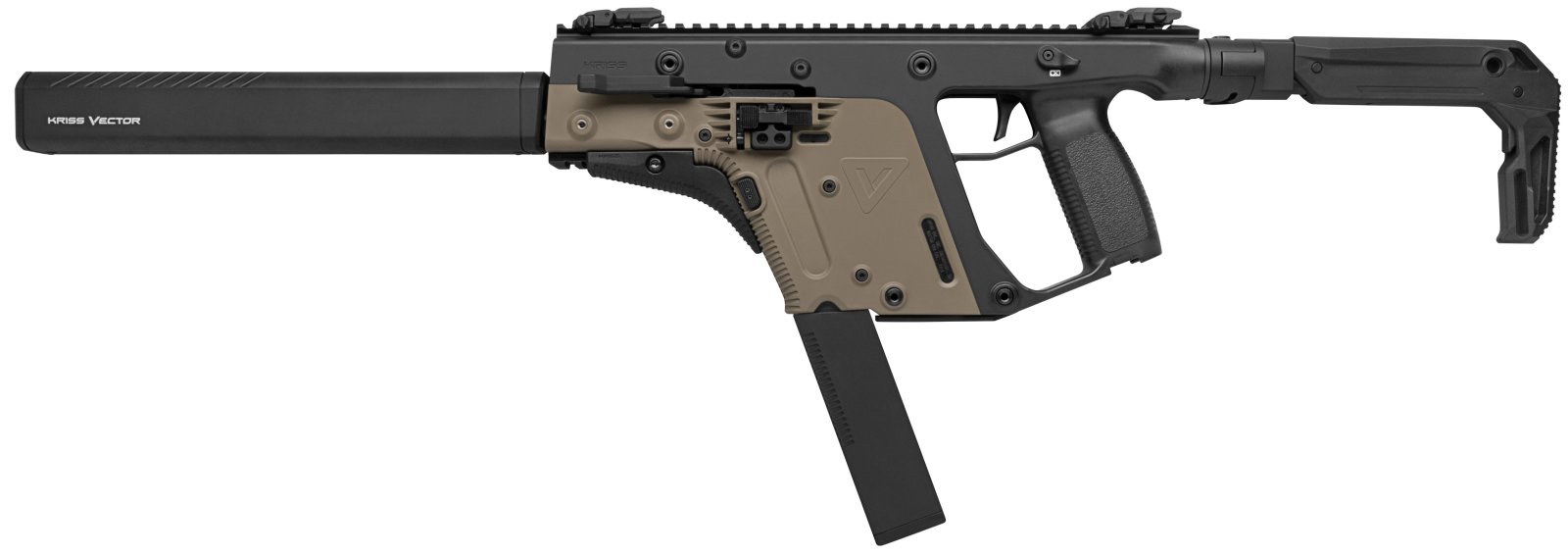 Kriss USA KV22-CFDBLK01 Vector CRB 22 LR 16" 30+1 Matte Black Rifle
