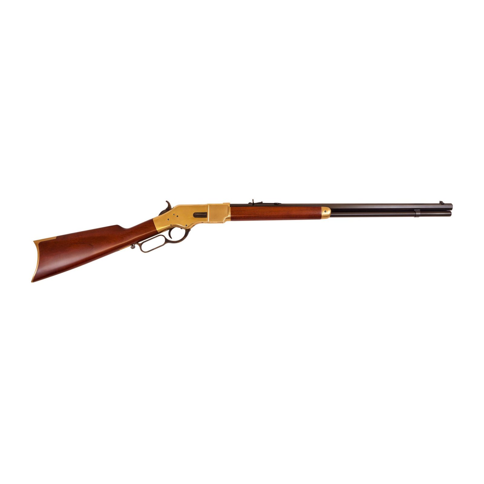 Cimarron 1866 Yellowboy Sporting Rifle 45 Long Colt 24.25 in. Walnut and...