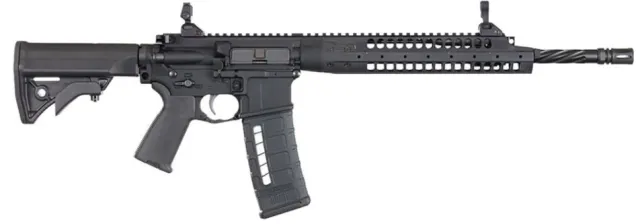 LWRCI SIX8A5RB16 6.8mm SPC 16" Black Semi-Auto Rifle Spiral Fluted - View 4