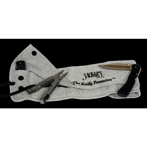 Sack-Ups Knife Protector - Model 808 - Plain Grey - Holds 10 Knives