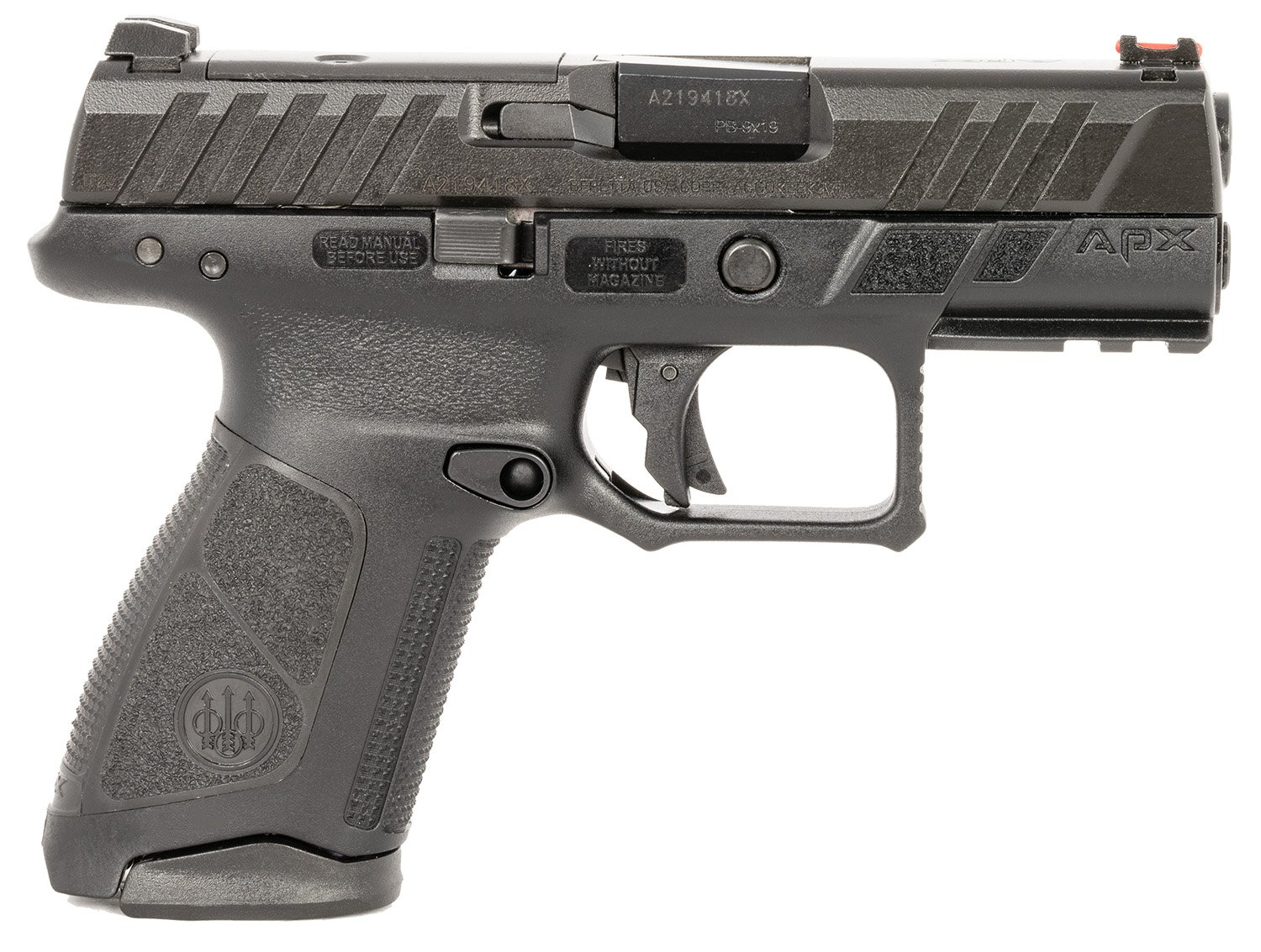 Beretta APX A1 9mm 15Rd Optic Ready Fiber Optic Sights - Beretta - 9mm
