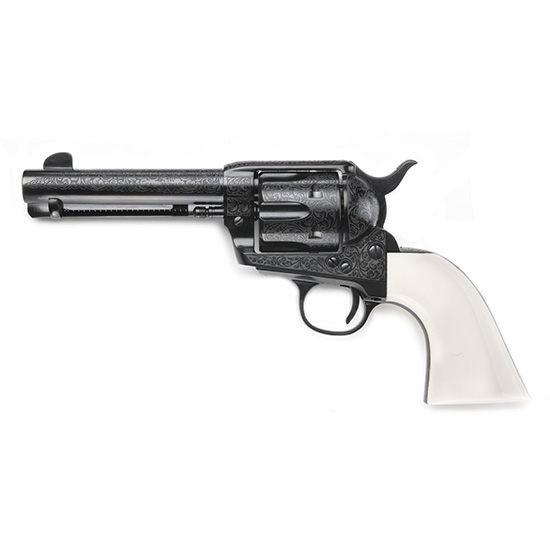 Pietta GW357LEB434NMUI 1873 GWII Revolver .357 Mag 4.75" Laser Engraved Blue