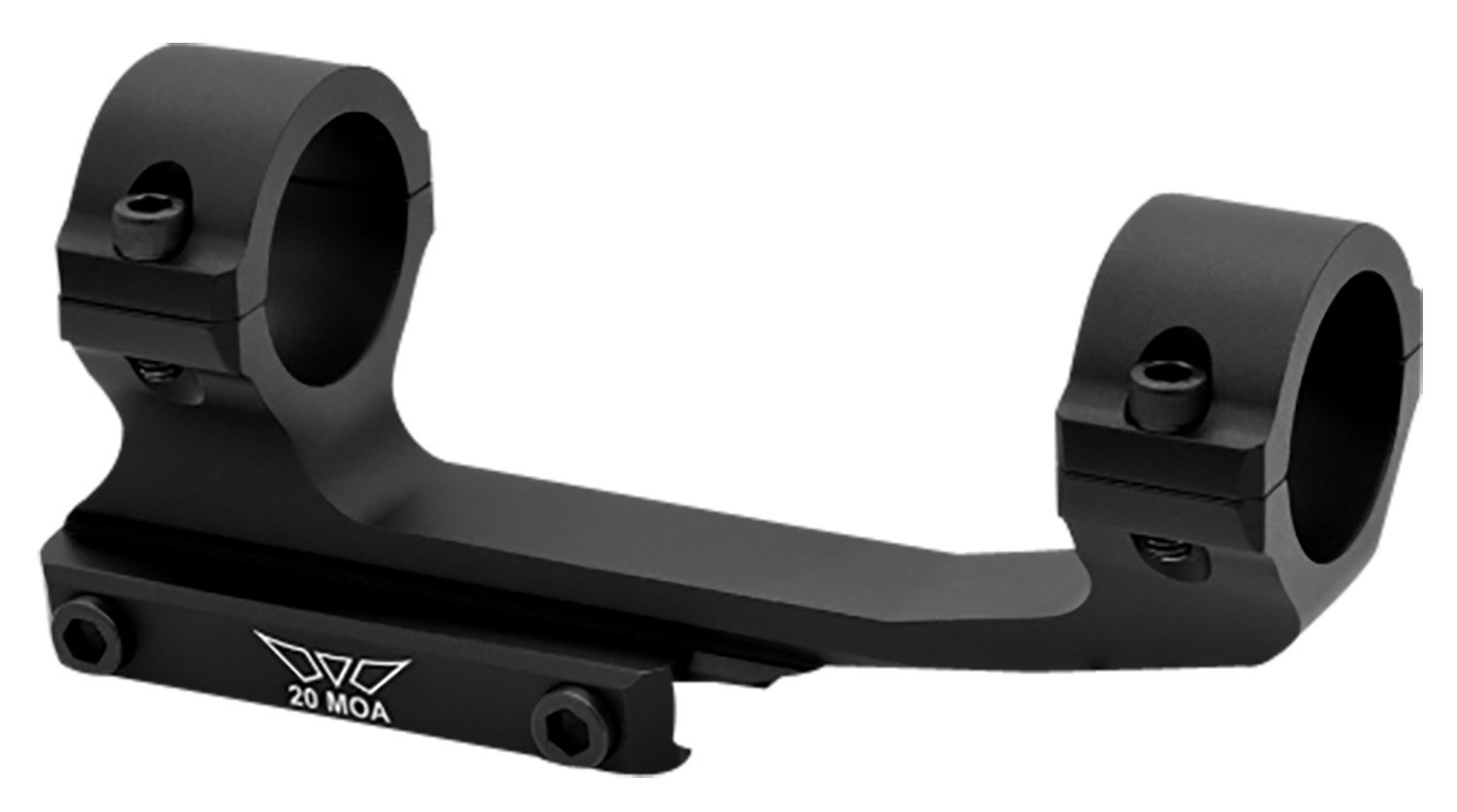 Warne Vapor 1" 1-Piece MSR Mount 20 MOA Matte - V4011M