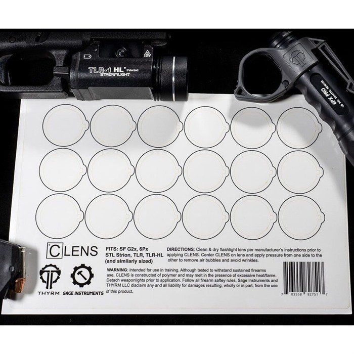 Thyrm LLC CLENS 18M MEDIUM SIZE HALF SHEET