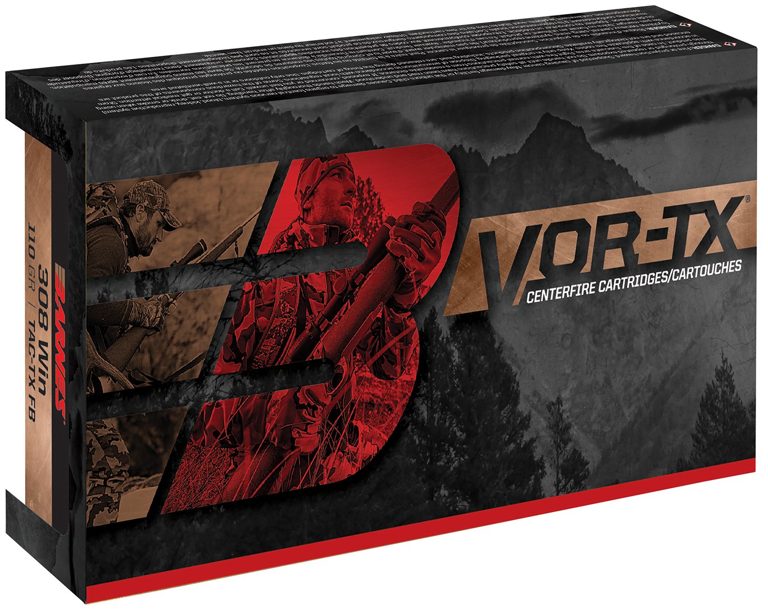 Barnes Bullets 21565 VOR-TX Rifle 30-06Springfield 168gr Tipped TSX Boat