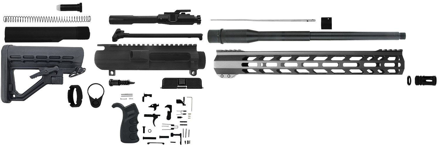 TacFire SSRK308LPK16N Rifle Kit .308 Win Black - TacFire - RIFLE KIT