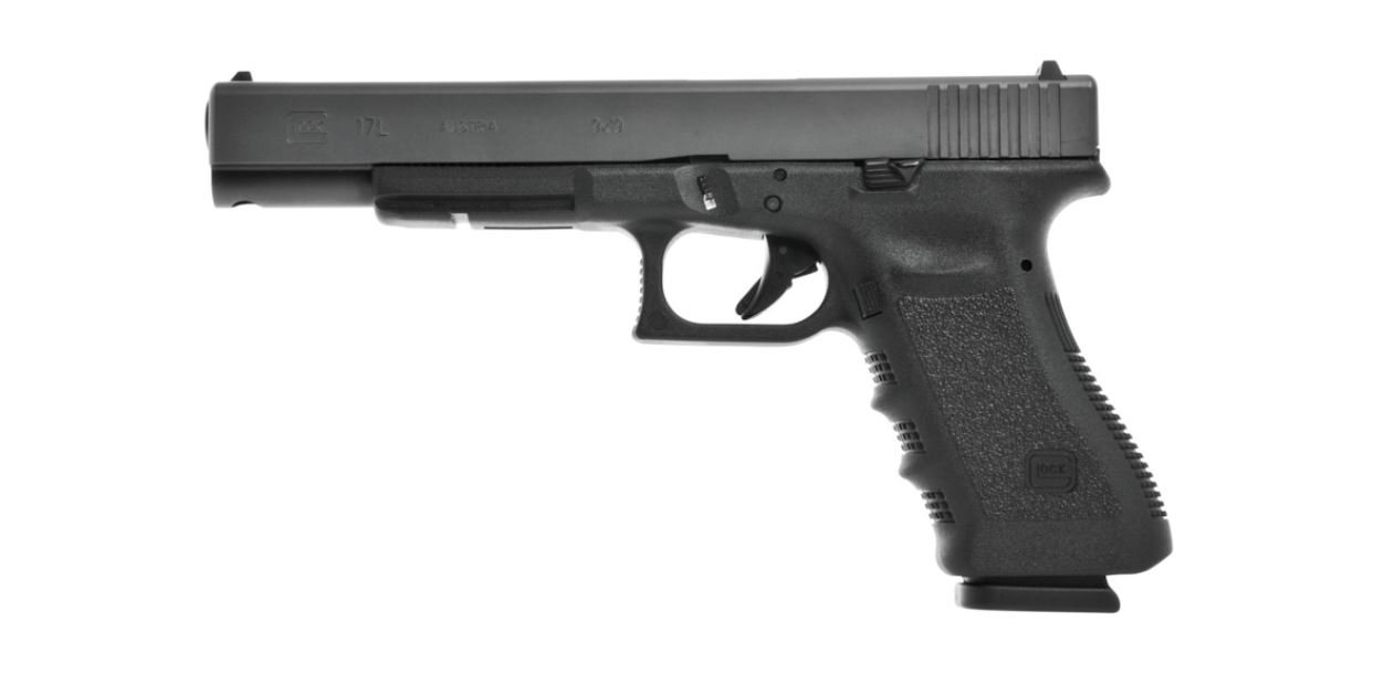 Glock PI1630103 G17L 9mm 6.02" Gas Nitride Semi-Auto Pistol