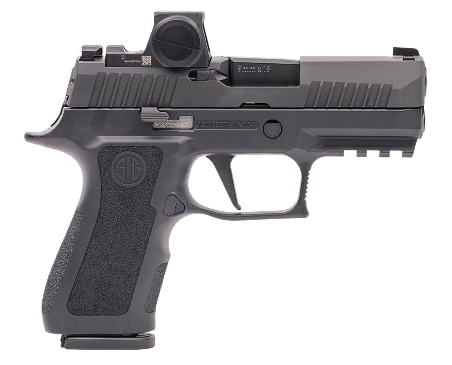 SIG 320XC9BXR3RXX10 P320 9mm 3.6" 10+1 Black Optic Ready XCompact - Sig Sauer - 9mm