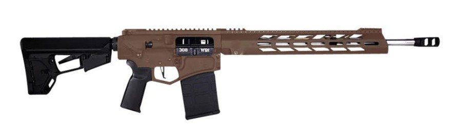 Diamondback DB1059C061 308 Win 18" M-Lok Semi-Auto Rifle FDE Finish - Diamondback Firearms - 308 Win