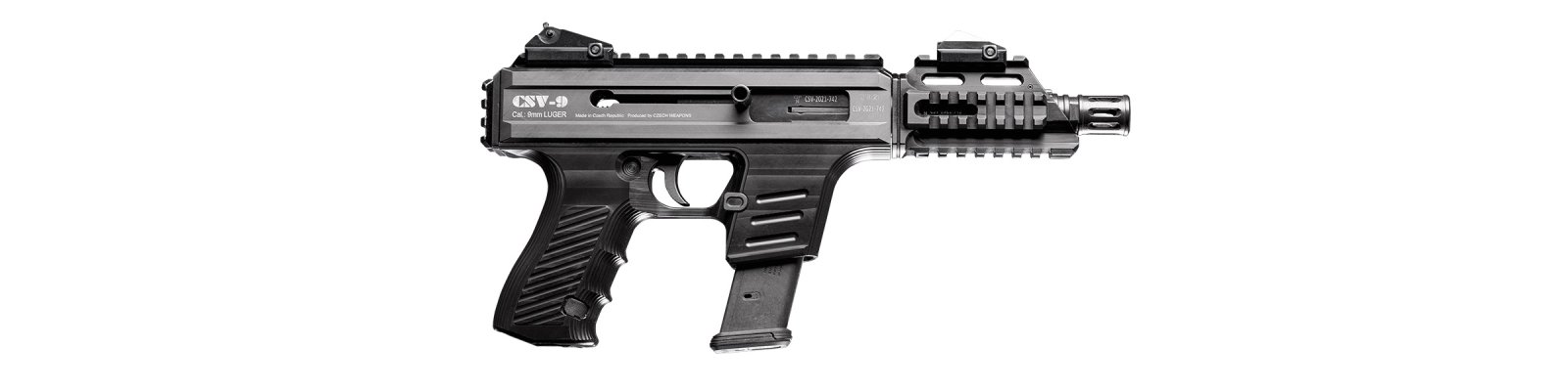 Four Peaks CSV-9 V1 12072 9mm 4.75" Black Semi-Auto Pistol 17+1 Capacity - Four Peaks - 9MM