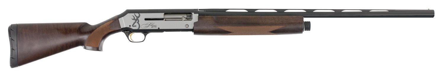 Browning 011412606 Silver Field Micro Midas 20 Gauge 24" 3" 4+1, Alloy Receiver, Silver/Matte Black Bi-Tone Finish, Satin Turkish Walnut Stock, Cut Checkering (Compact) - Browning - 20 Gauge