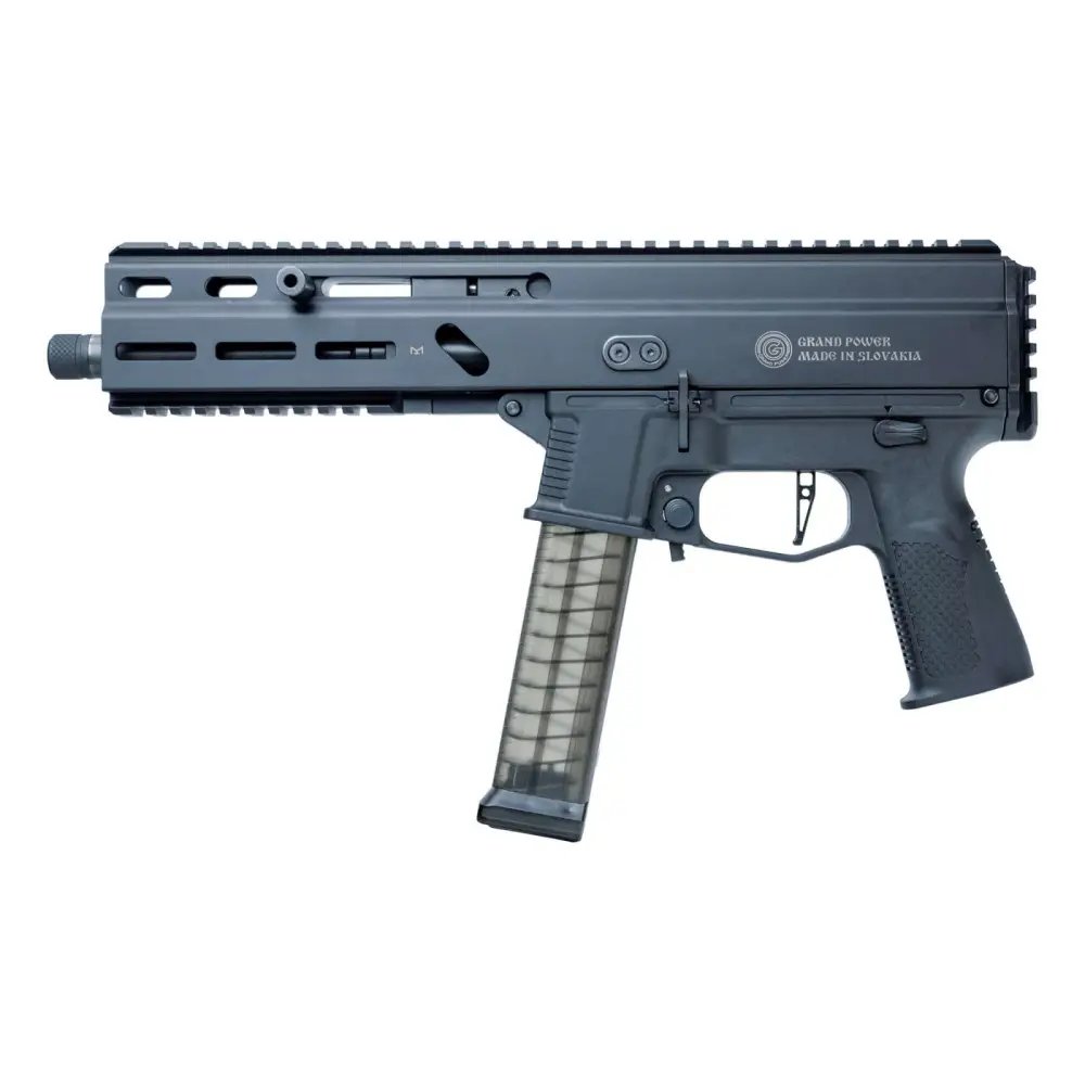 Grand Power Stribog SP10A3 10MM Semi-Auto Pistol: 8" Barrel, 20-Rd, M-LOK, Black - Grand Power - 10mm Magnum