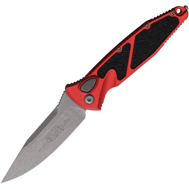 Microtech SOCOM ELITE 160A-10APRD 3.98 In SE/STD/APOC Red ALU HNDL