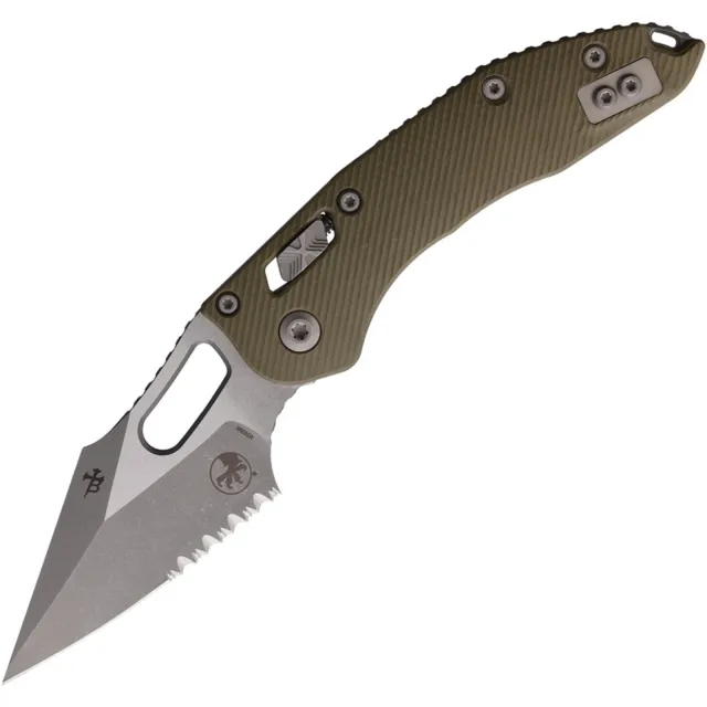 Microtech Stitch 3.7 In Ram-Lok ODG G-10 Handle Part Serr