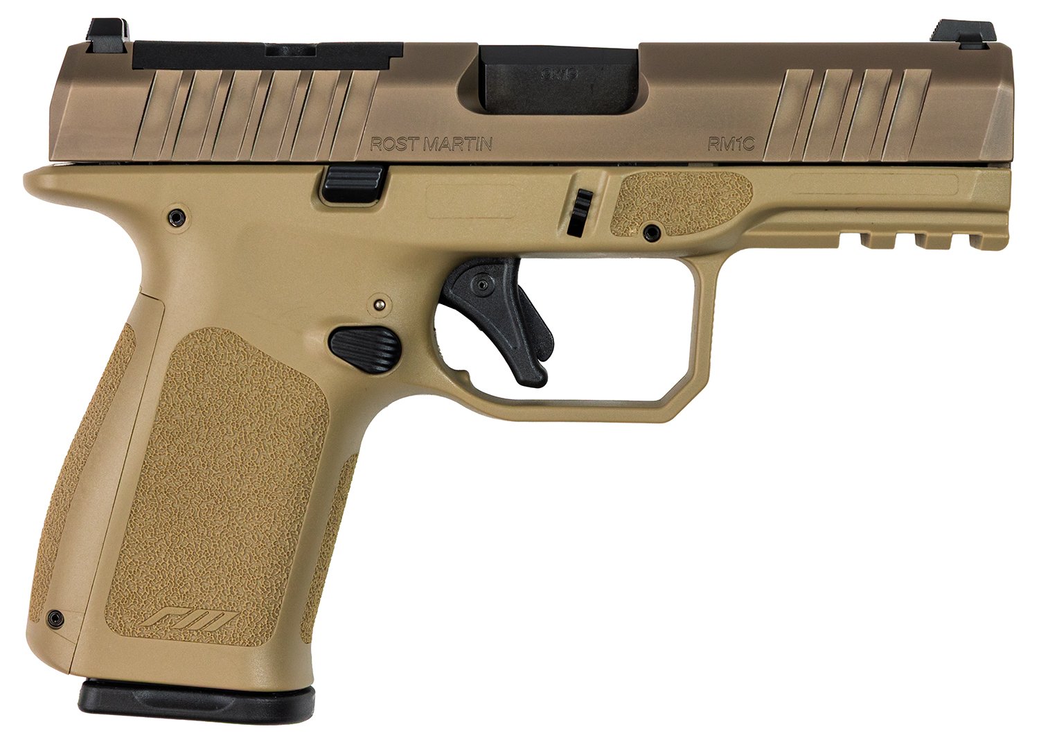 Rost Martin RM1CMOVOSP10 RM1C 9mm Luger 10+1 4" Black Optic... - RMARTIN - 9X19