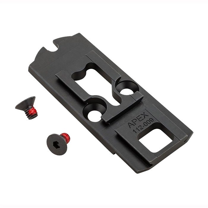 Apex Tactical 112-009 Optic Mount for Sig P320 with Pro Slide Cut Black