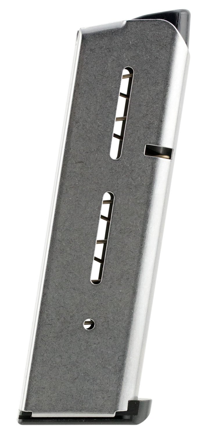 Wilson COMBAT 1911 45 ACP 8rd Stainless Lo-Profile Base Pad Magazine (47DC) - Wilson Combat - 45 ACP