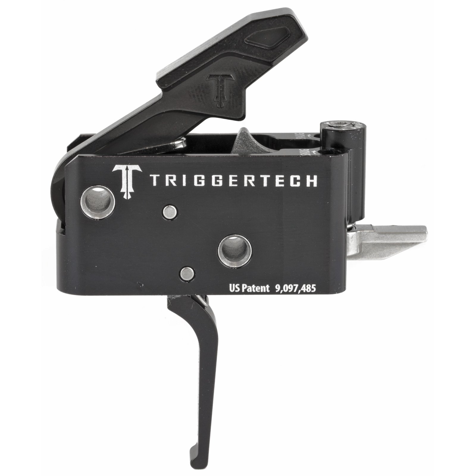 TriggerTech AROTBB25NNF AR-15 Flat Trigger 2.5-5 lbs Adjustable Black