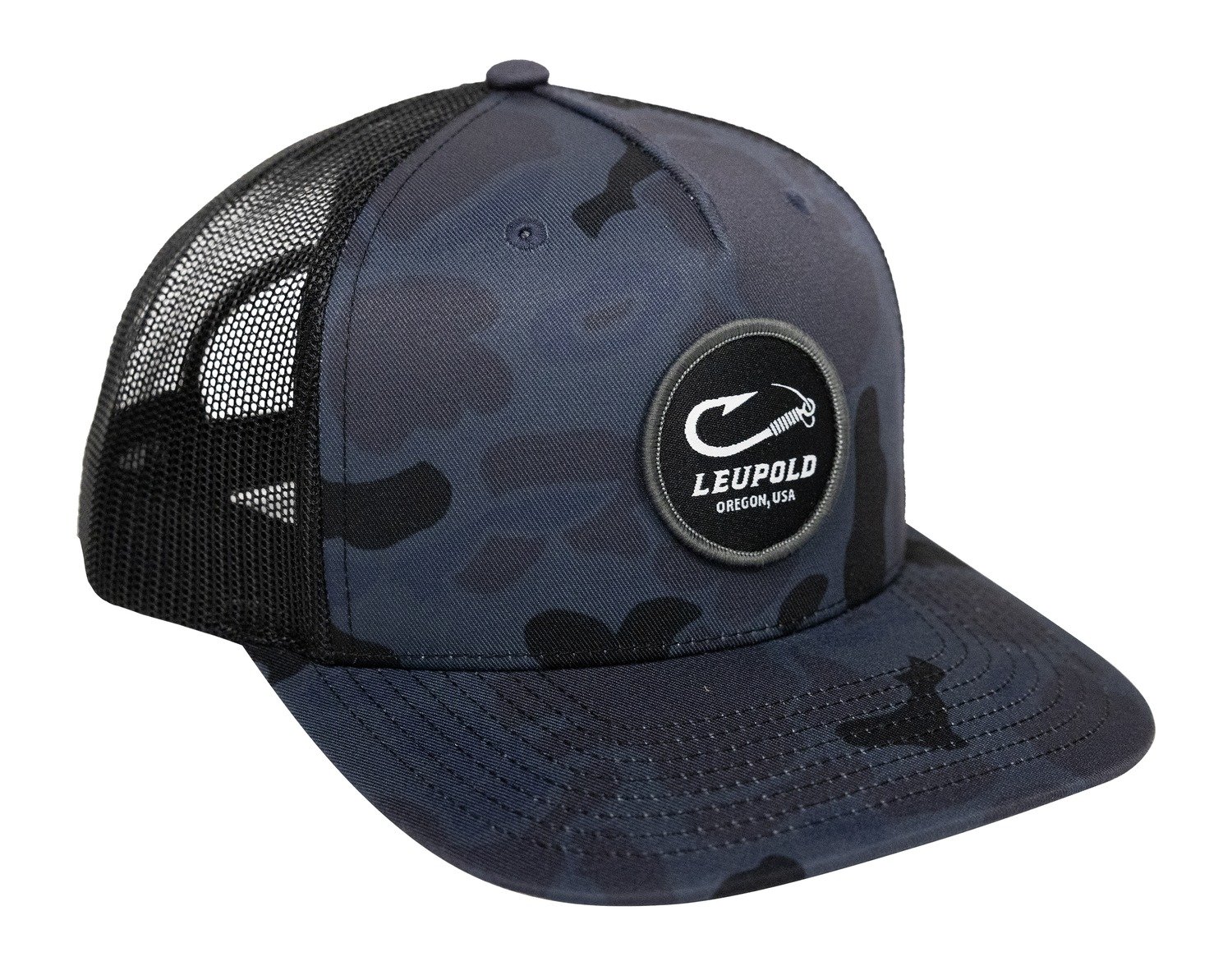 LEU 183987 DUCK CAMO NAVY TRUCKER